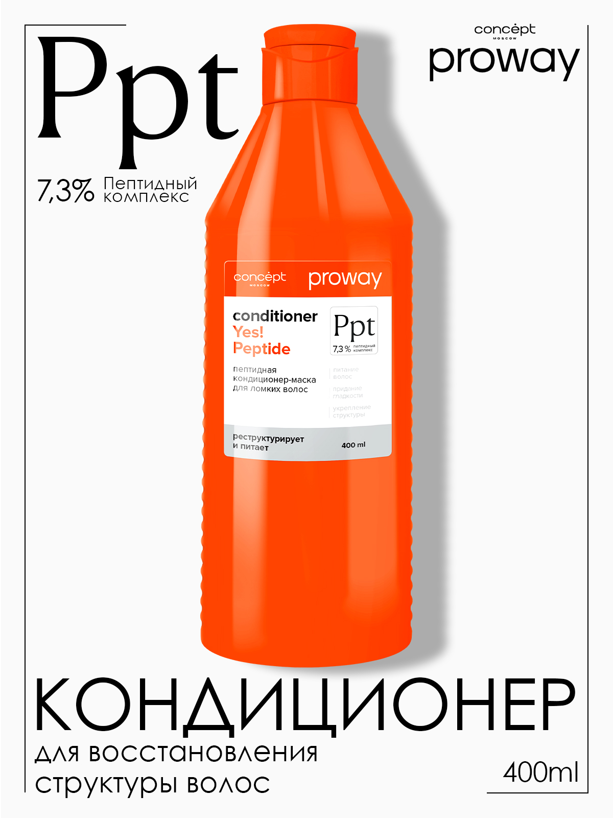 Кондиционер-маска пептидная для ломких волос